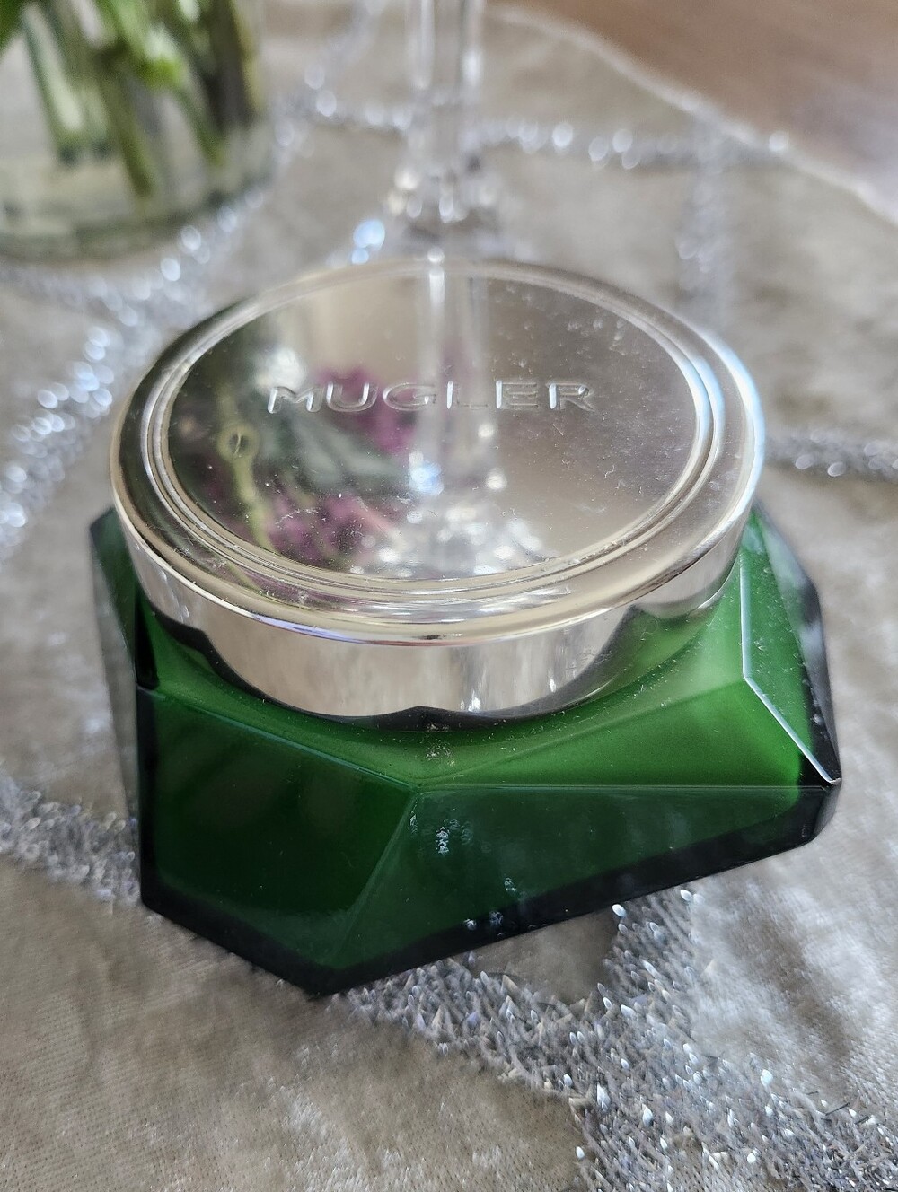 New MUGLER Aura Large Body Cream Perfume